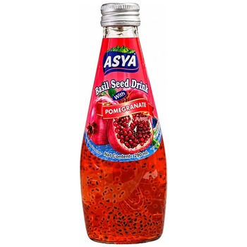 ASYA BASIL SEED DRINK WITH POMAGRANATE