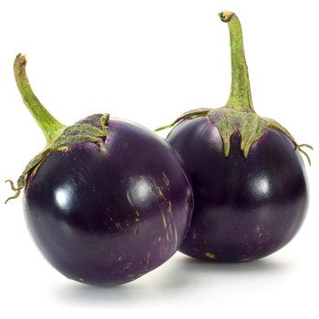 BABY ROUND RAVAIYA AUBERGINE