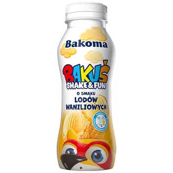 BAKOMA BAKUS SHAKE FUN VANILLA ICE CREAM