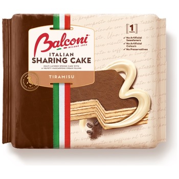 BALCONI TIRAMISU SHARING CAKE