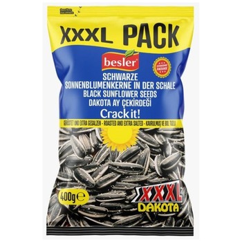 BESLER CRACK IT BLACK ROASTED SUNF. XXL DAKOTA EXTRA SALTED PM 1.99