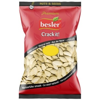 BESLER CRACK IT PUMPKIN S DOUBLE ROASTED NEVSEHIR (RED) ROCK SALTED PM 1.99