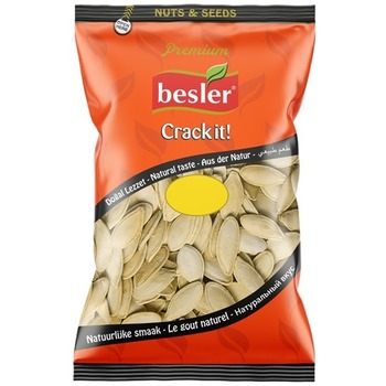 BESLER CRACK IT PUMPKIN S. DOUBLE ROASTED URGUP ROCK SALTED (ORANGE) PM 1.99