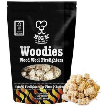 BIG K WOODIES WOOD FIRELIGHTERS BBQ
