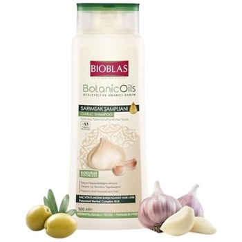 BIOBLAS BOTANIC OILS GARLIC SHAMPOO (ODORLESS)