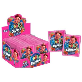 BOBBO CRUNCH POPPING CANDY STRAWBERRY