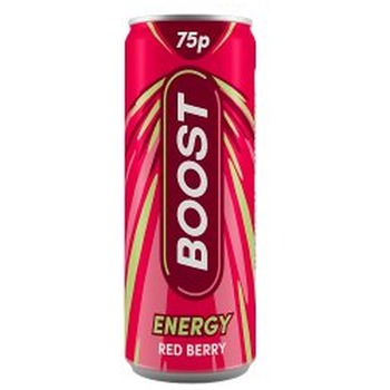 BOOST ENERGY RED BERRY PM 0.75