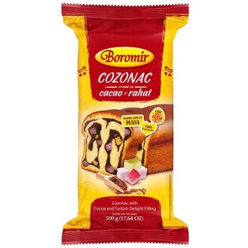BOROMIR COZONAC CREMA DE CACAO SI RAHAT