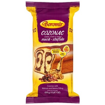 BOROMIR COZONAC CREMA DE NUCA SI STAFIDE