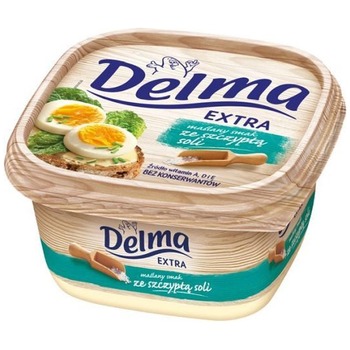 BUTTER DELMA EXTRA MASLANY SMAK ZE SZCZYPTA SOLI