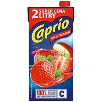 CAPRIO FRUIT JUICE APPLE STRAWBERRY