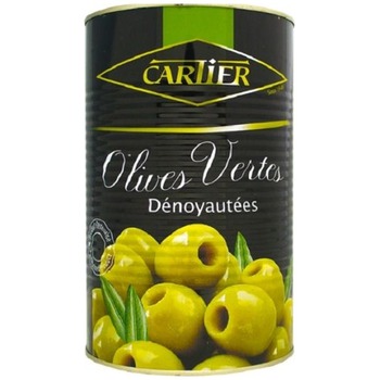 CARTIER GREEN PITTED OLIVES(TIN)