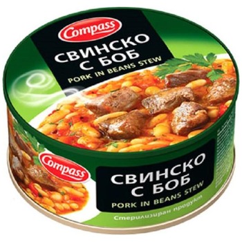 COMPASS PORK IN BEANS STEW