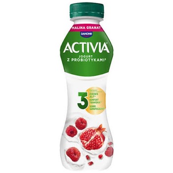 DANONE ACTIVIA MALINA GRANAT RASPBERRY POMEGRANATE