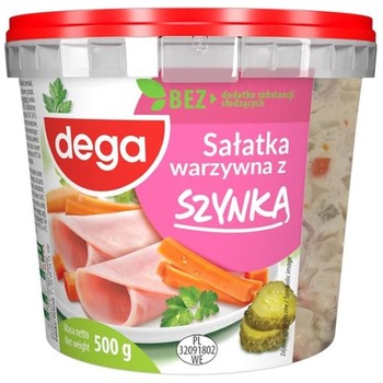 DEGA SALATKA SZYNKA VEGATABLE WITH HAM