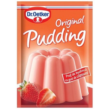 DR OETKER BUDINCA CAPSUNI (STRAWBERRY PUDDING)