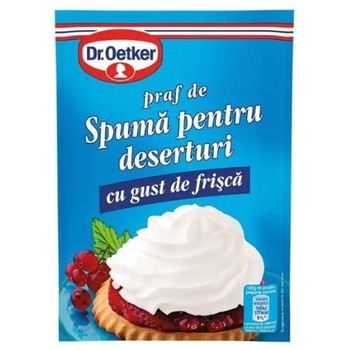 DR OETKER WHIPPED TOPPING POWDER (PRAF DE SPUMA PENTRU DESERTURI FRISCA)