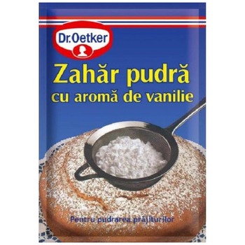 DR OETKER SUGAR POWDER WITH VANILLA (ZAHAR PUDRA CU AROMA DE VANILIE)
