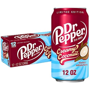 DR PEPPER COCONUT CREAM CAN AMERICAN