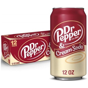 DR PEPPER CREAM SODA CAN AMERICAN