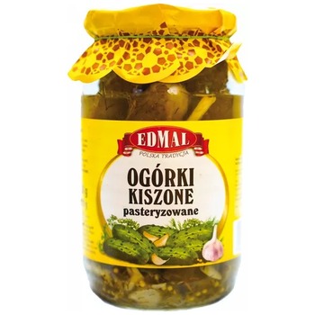 EDMAL OGORKI KISZONE PASTERYZOWANE (KWASZONE)