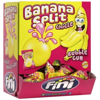 FINI BANANA SPLIT BUBBLE GUM