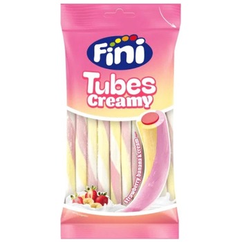 FINI TUBES CREAMY STRAWBERRY BANANA (HALAL)