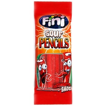 FINI TUBES STRAWBERRY SOUR PENCILS (HALAL)