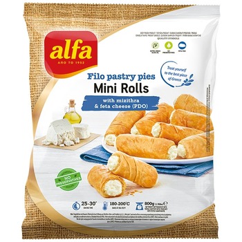 FROZEN ALFA MINI ROLL WITH FETA CHEESE