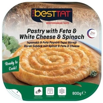 FROZEN BESTTAT TEPSI SPINACH AND FETTA CHEESE BOREK