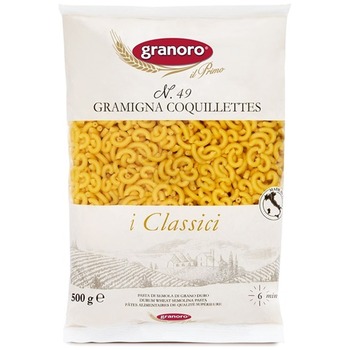 GRANORO PASTA GRAMIGNA COQUILLETTES N. 49 - I CLASSICI