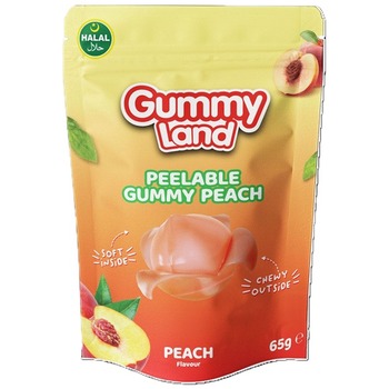 GUMMY LAND PEELABLE GUMMY PEACH (HALAL) PM 1.29