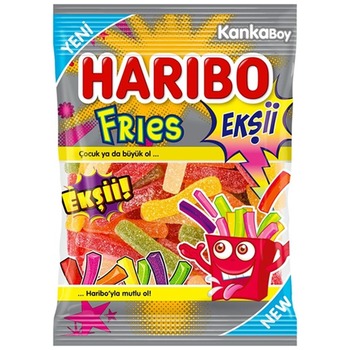 HARIBO FIZZY FRIES- EKSII FRIES (HALAL)