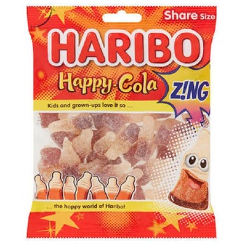 HARIBO HAPPY COLA SOUR ( HALAL) GERMANY