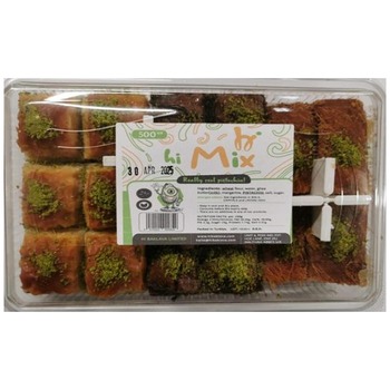 HI BAKLAVA PISTACHIO MIX (BAKLAVA-KADAYIF-CHOCO)
