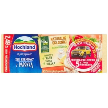 HOCHLAND BLOCZEK SER KREMOWY Z PAPRYKA