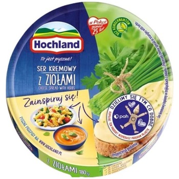 HOCHLAND SER KREMOWY KRAZEK Z ZIOLAMI