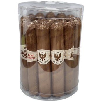 HOLLOW CIGARS IN DRUM MILK CHOCOLATE