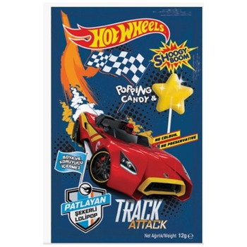HOTWHEELS POPPING CANDY WITH LOLLIPOP