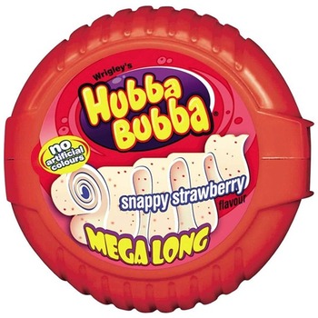 HUBBA BUBBA MEGA LONG SNAPPY STRAWBERRY