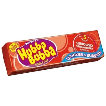 HUBBA BUBBA SERIOUSLY STRAWBERRY CHUNKY BUBBLY