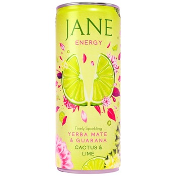 JANE ENERGY CACTUS LIME MATE GUARANA