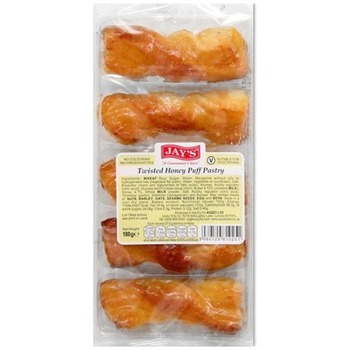 JAYS PUFF PASTRY TWISTED HONEY