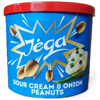 JEGA SOUR CREAM & ONION CRISPY COATED PEANUTS