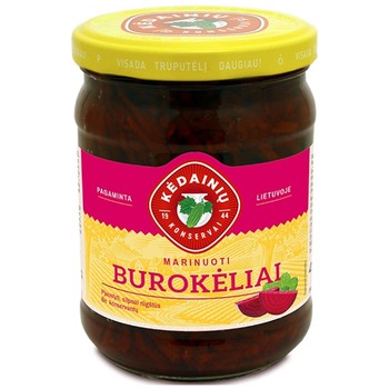 KEDAINIU BUROKELIAI MARINUOTI BEETROT IN JAR