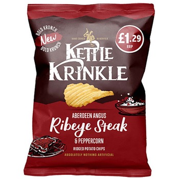 KETTLE KRINKLE ABERDEEN ANGUS RIBEYE STEAK PM 1.29