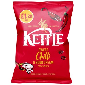 KETTLE SWEET CHILLI AND SOUR CREAM PM 1.29