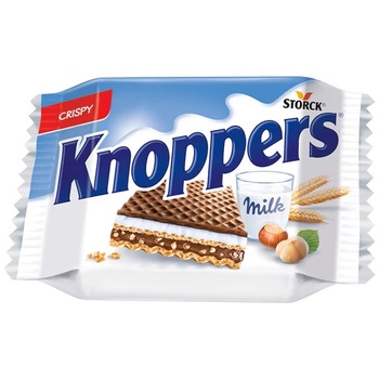 KNOPPERS CHOCOLATE HAZELNUT WAFERS (SINGLE)