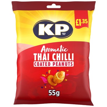 KP AROMATIC THAI CHILLI COATED PEANUTS PM 1.35