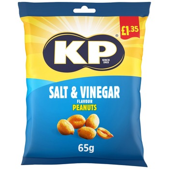 KP SALT AND VINEGAR PEANUTS PM 1.35